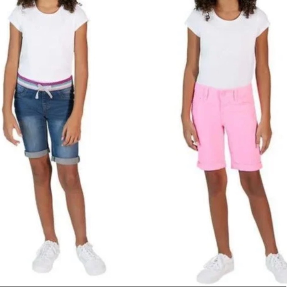 VIGOSS 2️⃣ Youth Girl's Thompson Super Stretch Bermuda Short 2pack- multiple…